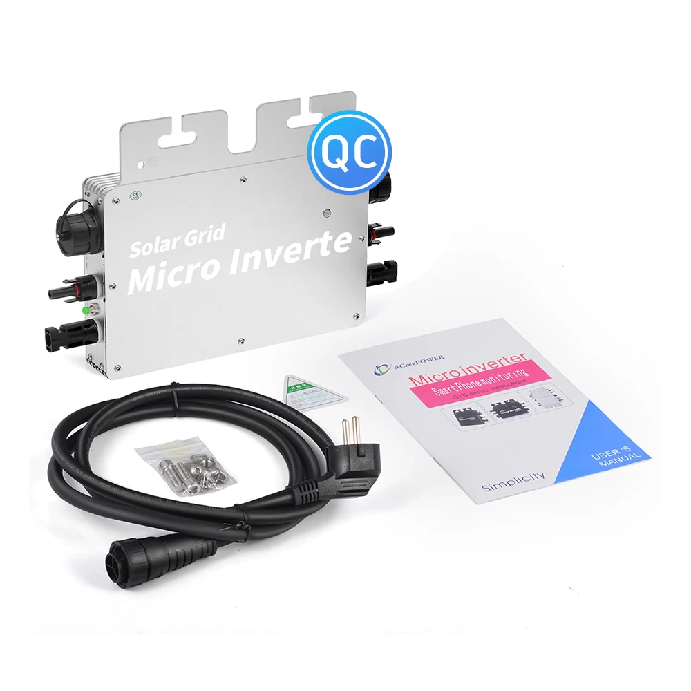 China Factory Wholesale Prices 600W Solar Micro Inverter 800W Power Limtie 600W Wifi Intelligent MPPT Micro Inverter