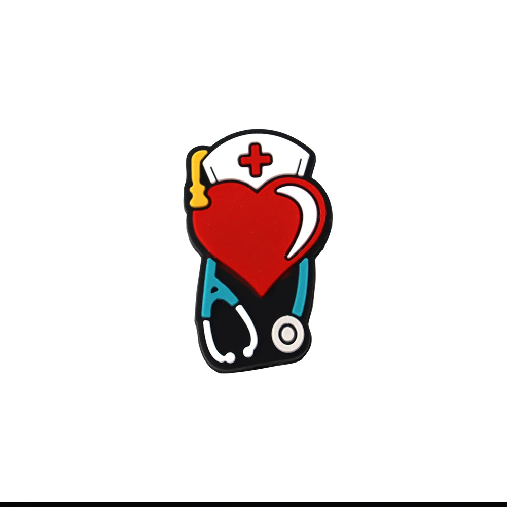 Bpa Free Baby Chewing Teething Pet Doctor Focal Beads Food Grade Silicone Dog Hairstylist Focal Beads for Keychain  Making