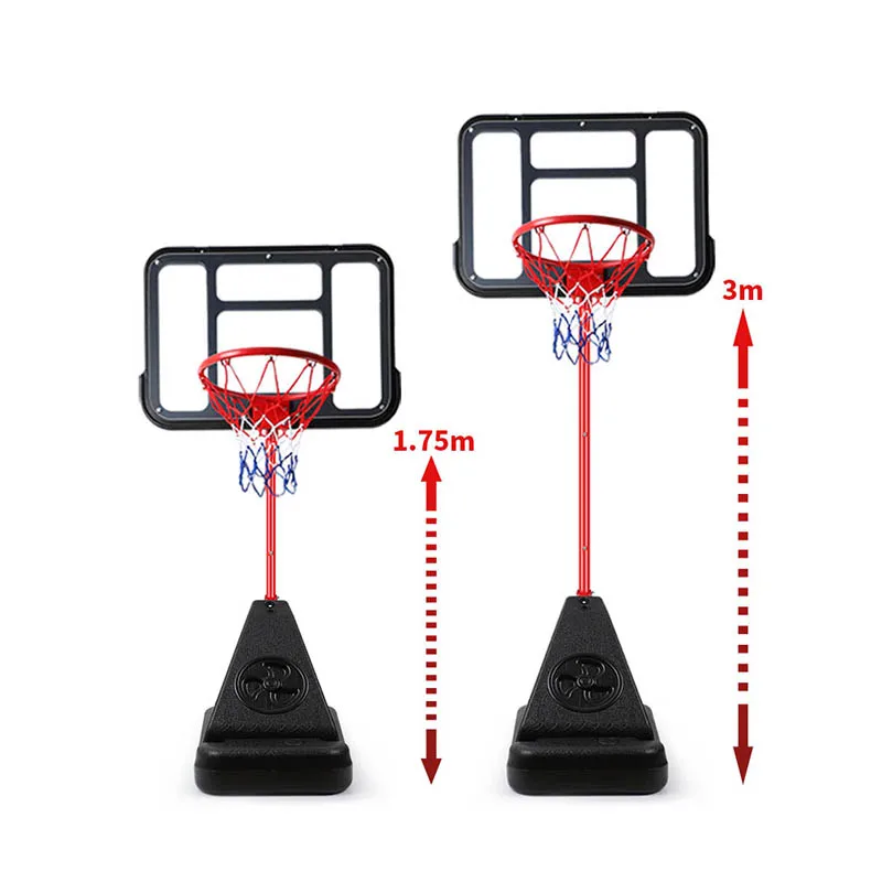 Outdoor basketball toys  2.0m artificial glass basketball hoop toys basketball sport toy game set kids