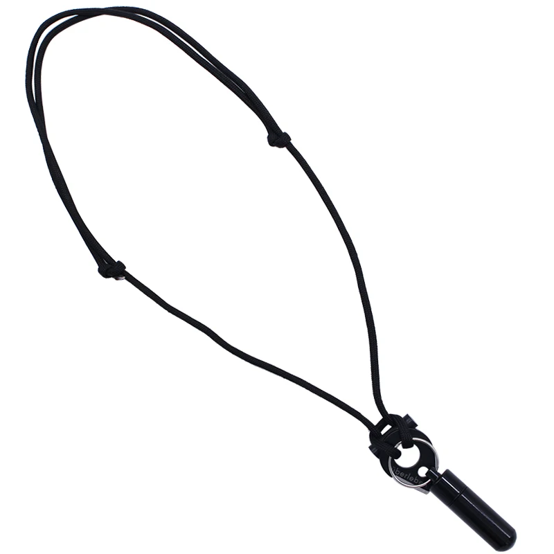 Аварийное снаряжение для выживания, многофункциональный инструмент для повседневного использования, ожерелье со стальным скребком