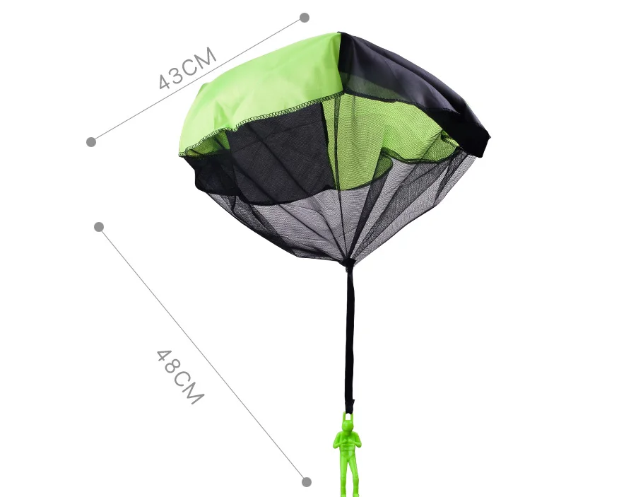 TOY mini fly UFO Parachute Jump-Sack ballute TOY outdoor