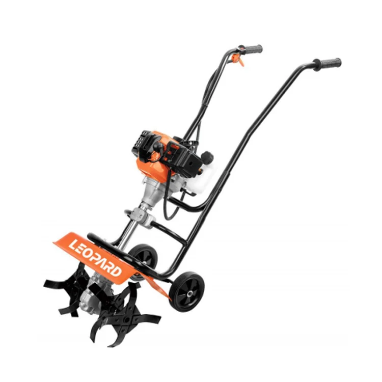 LEOPARD 51.7cc 250mm hand push Mini Tiller 90mm depth 520B OEM Field Management High efficiency simple tiller for Home Use