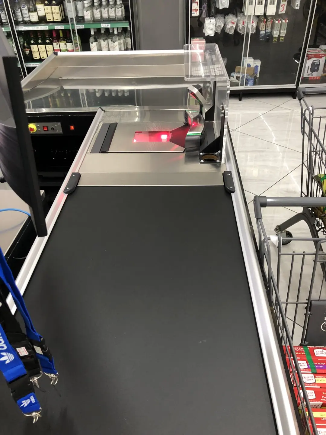 NRC pos equipment DATALOGIC MAGELLAN 9300I scanner scale for supermarket check lane