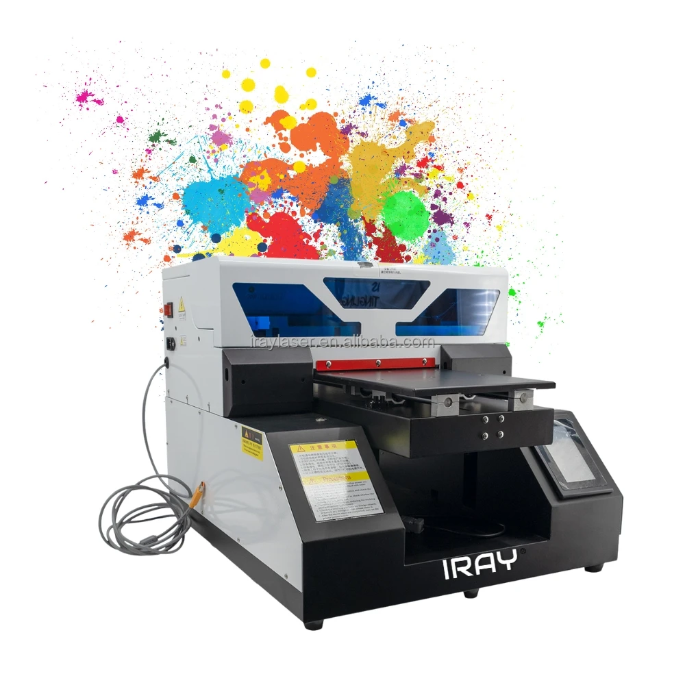 A3 A4 Mini inkjet UV DTF printer Ideal for small business creative manufacturing machine XP600 Single jet flat phone case press