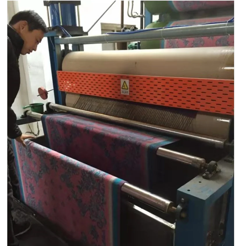 Soft finish Stenter machine Heat setting Drying Wet Fabric