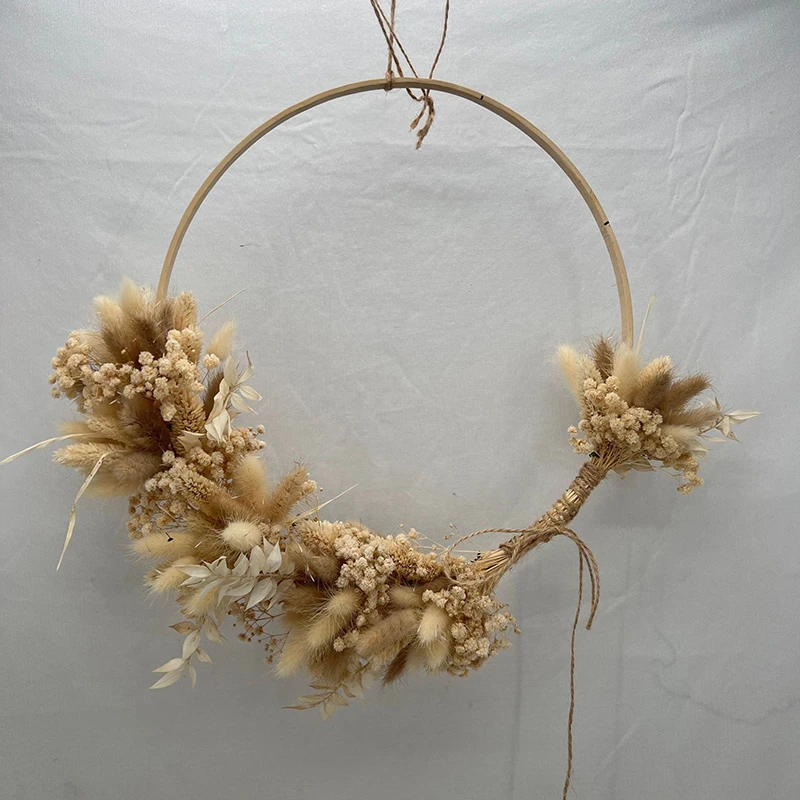 natural dry preserved flower garlands weddings decorative flowers wreaths and plants dried flower