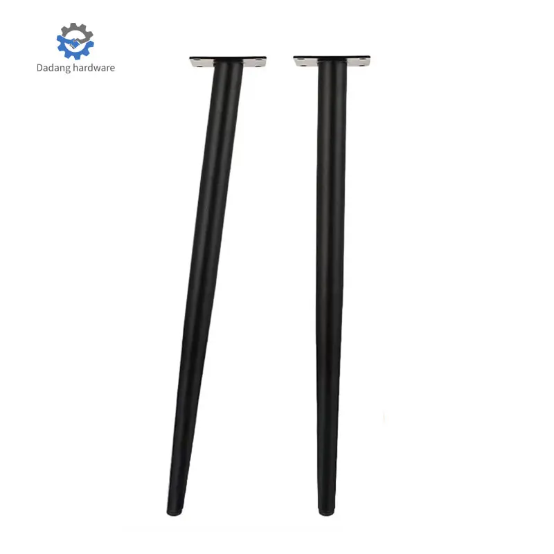 2024 East South Asia Hot Selling Black/White/Black Gold/White Gold Iron Furniture Leg