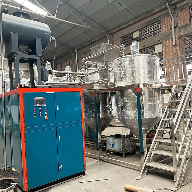 Complete soybean oil processing refinery machine sunflower oil refining machine production line