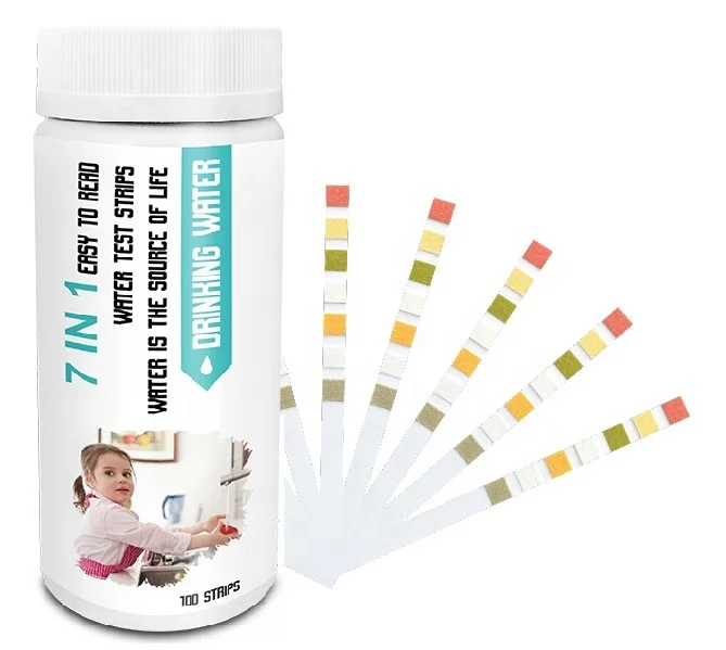 Pool  Drinking Water PhTest Kit Chlorine Bromine Test   Water Hardness Test Strips