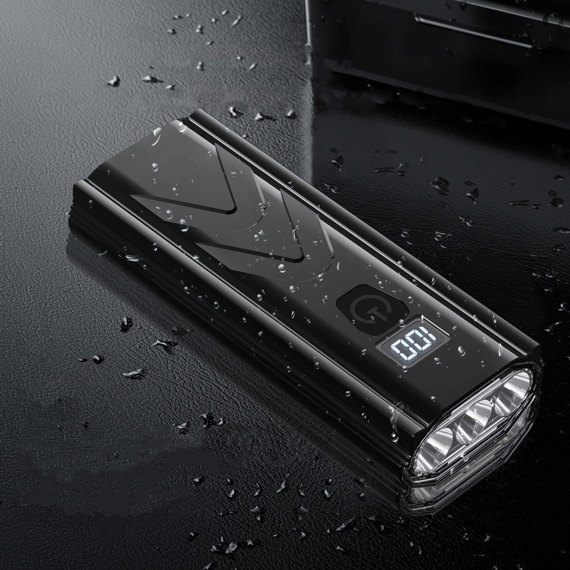 2024 New Bicycle LED Light 1000lm High Lumen Bright Night Bike Light USB Rechargeable Outdoor Sports Mountain Bike Accessories