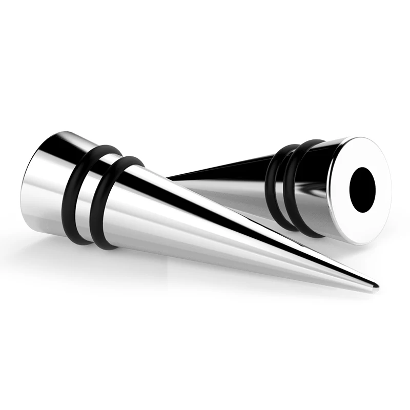 Bottle stoppers reusable metal wine stoppers for beer saver sealer wine stoppers silver