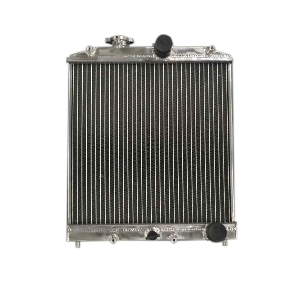 Легкий вес автомобильные гонки алюминиевый радиатор 3Row для honda civic 92-00