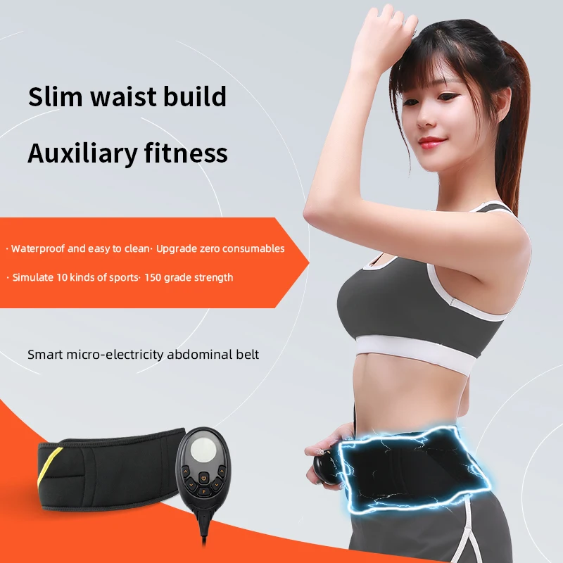 Hot selling electrical massage weight loss belt slimming ab belt electronic muscle trainer ab stimulator belt 2023