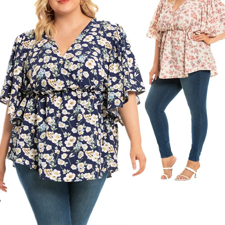 2022 модные летние футболки с короткими рукавами, v-образный вырез, однотонная, топы, женская одежда плюс размера, женские блузки