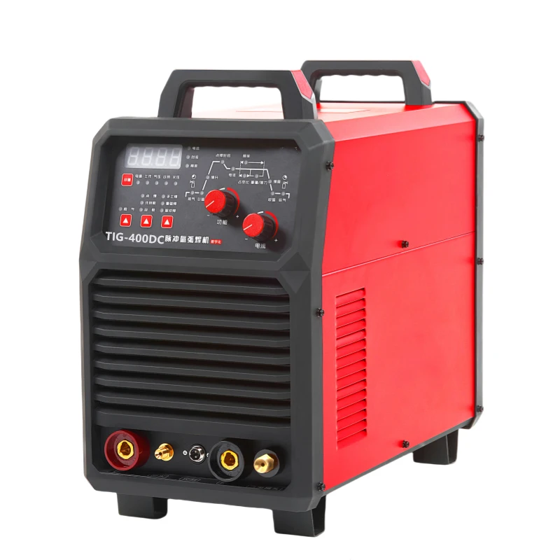Оптовая продажа TIG-400DC портативный мини-портативный Электрический Импульсный сварочный аппарат для дуговой сварки с аргоном постоянного тока