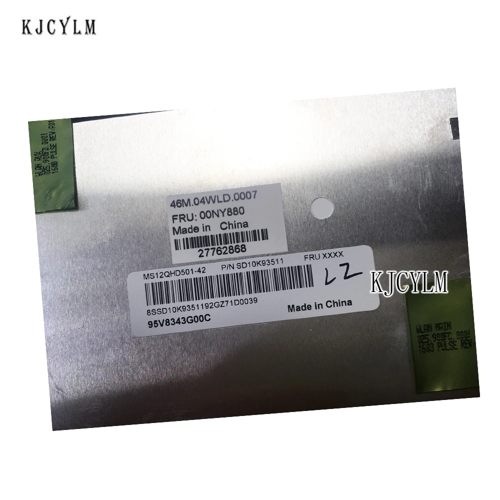 X1 Tablet Assembly For Lenovo MS12QHD501 01 MS12QHD501-11 1ST 2nd 3rd 4th LCD Panel Touch Screen 12.0 Inch 2160x1440 SD10G56703