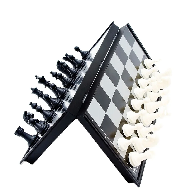 2023 New CheapTournament Chess Plastic Travelling Plastic Chess Plastic Pawn Chess Pieces for Board Game Set