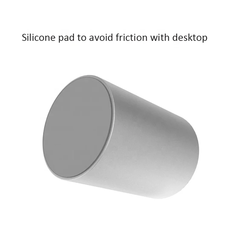 
Aluminum pen holder office desk storage organizer single custom round pen stand metal free laser carving for LOGO 