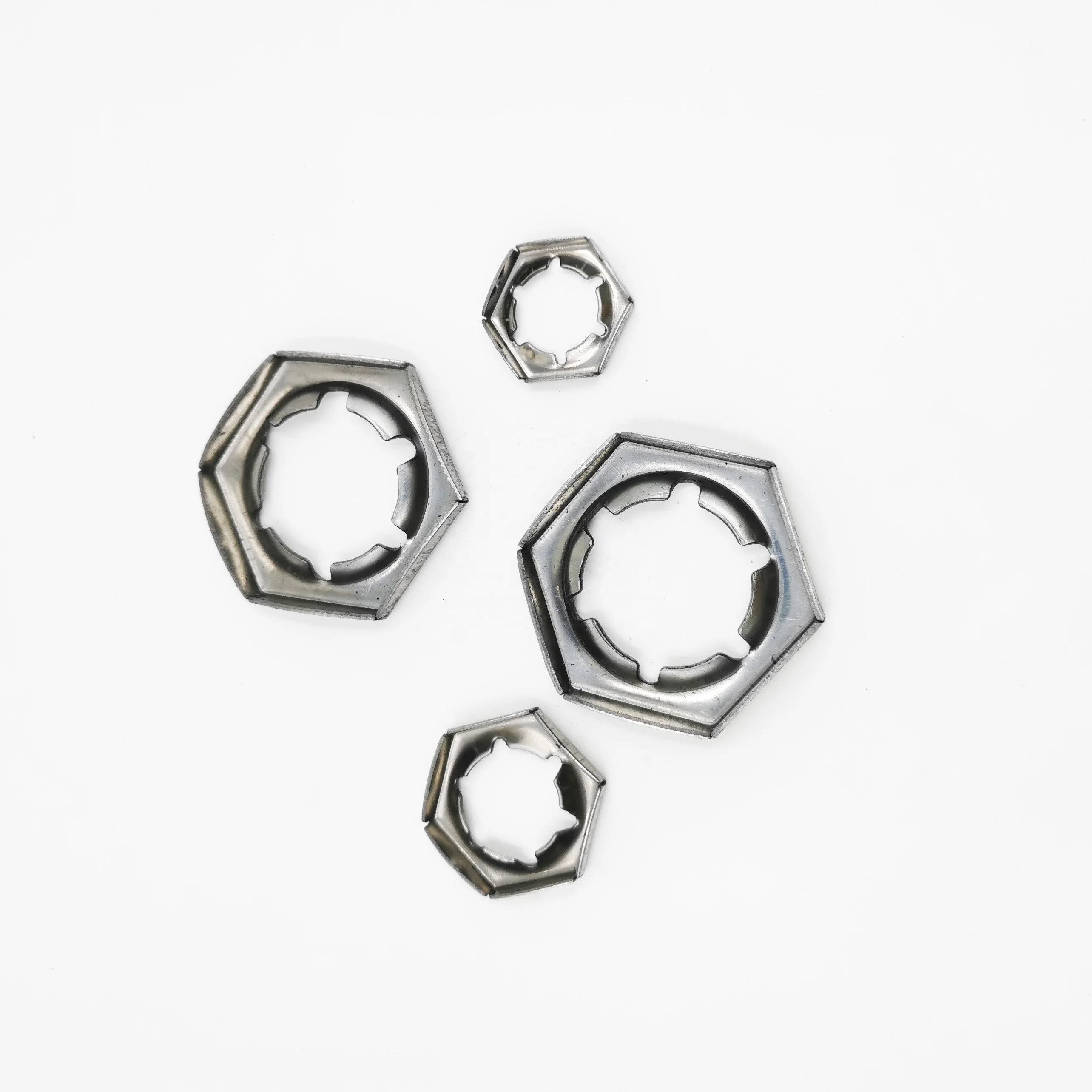 DIN 7967 self-locking nut stainless steel Counter Nut hex self-lock tight nut