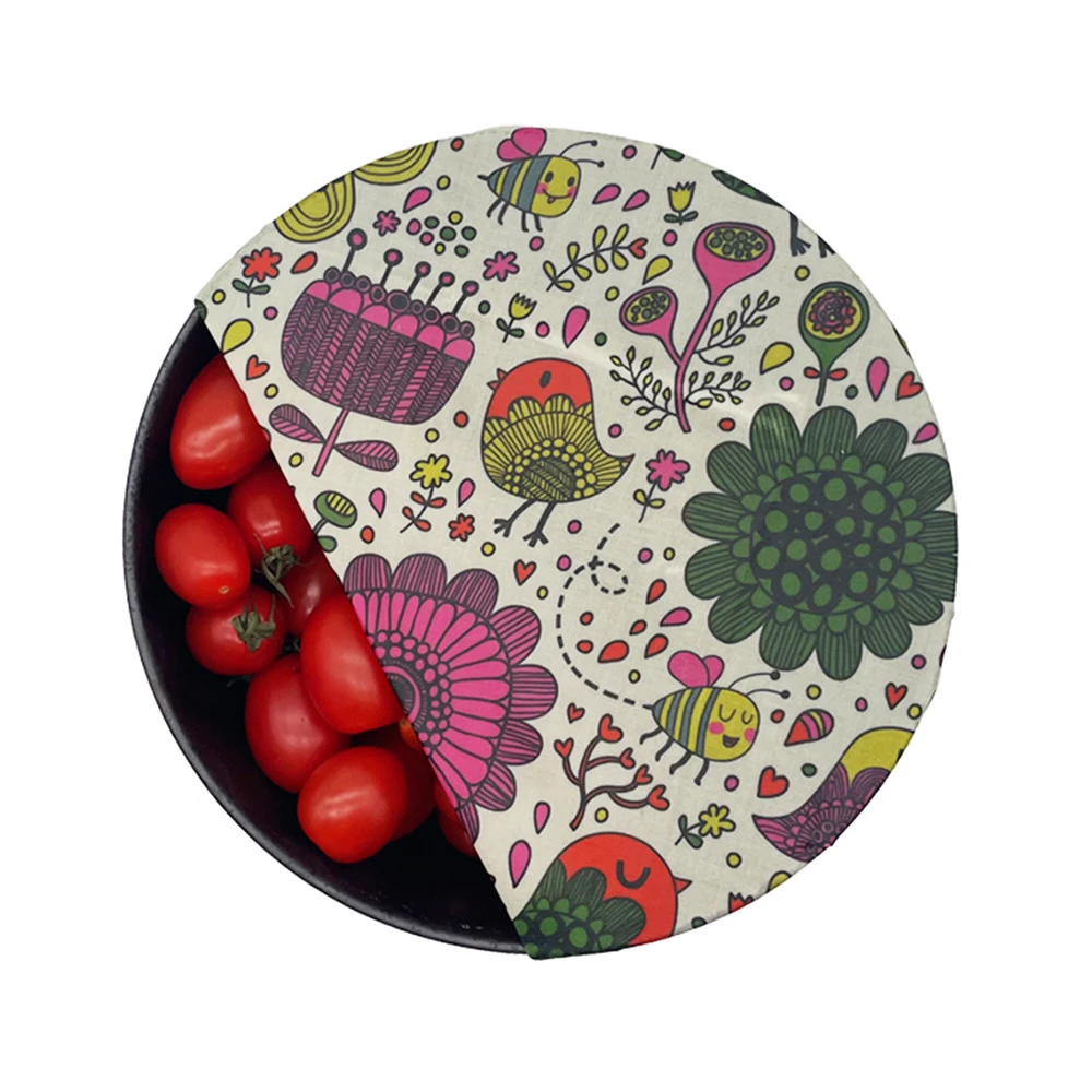 In Stock Bsci  Keeping Food Fresh Reusable Food Wraps Wax Elastic Beeswax Food Weap