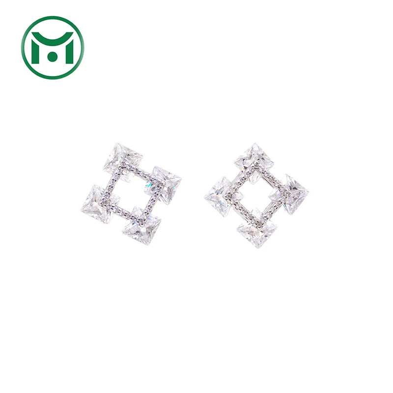 MA YIN FANG Factory custom wholesale pendientes de plata de ley 925 jewelry silver earrings 925 sterling