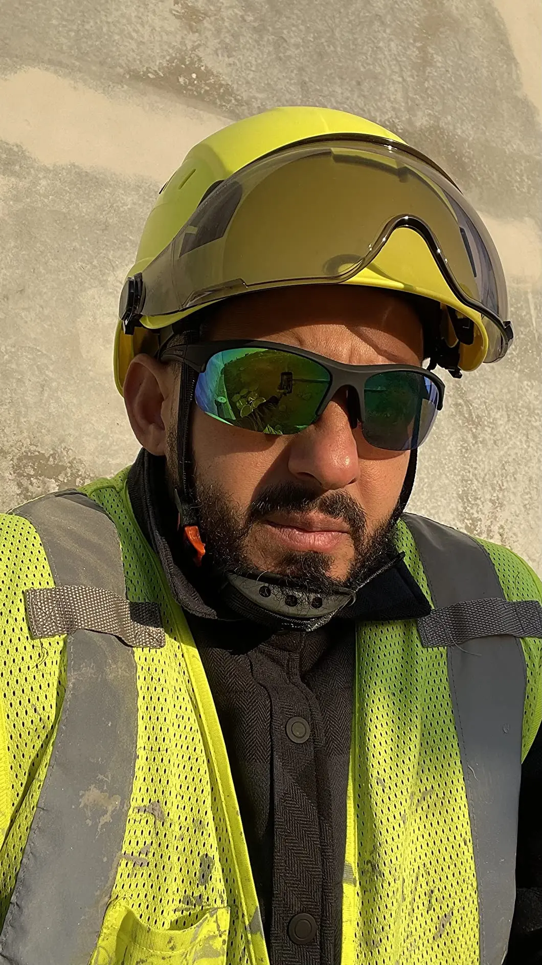 CE EN 397 And ANSI Certified ABS Construction Protective Hard Hats With Visor For Climbing Rescue Safety Helmets