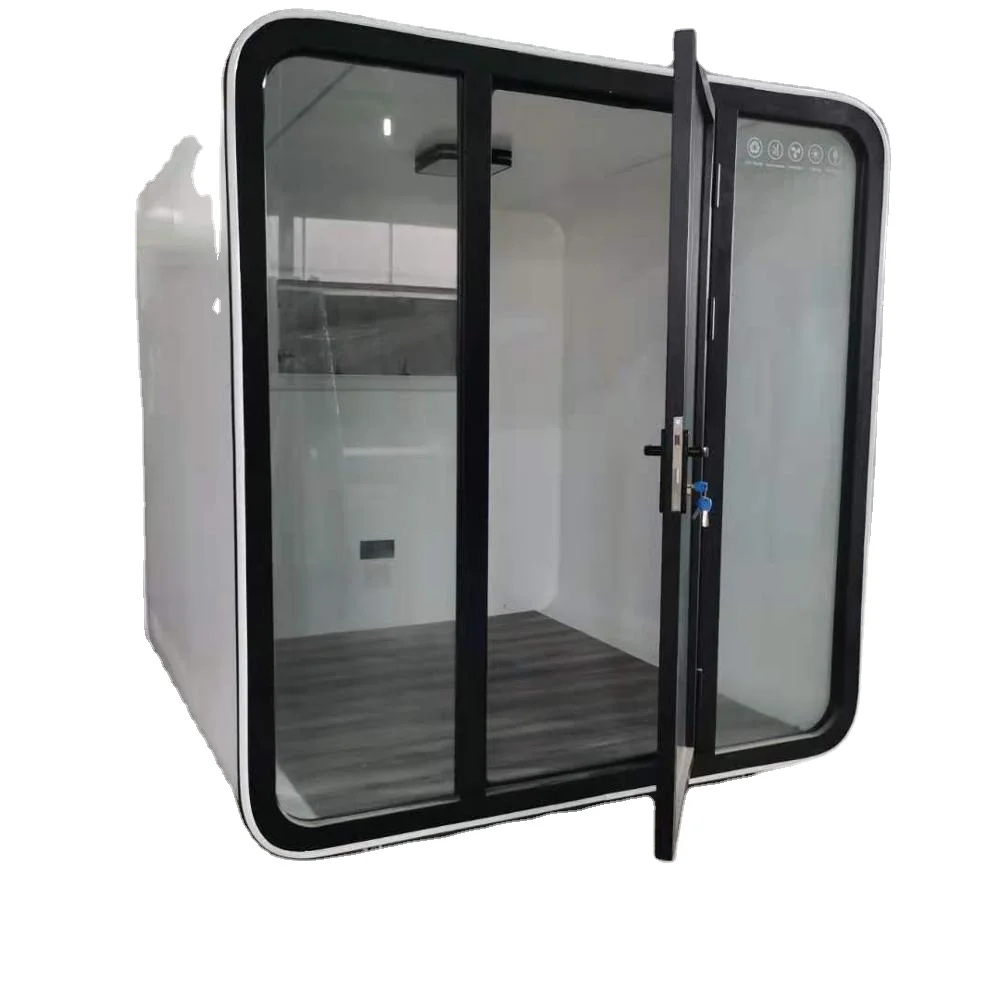 Modern soundproof private room acoustic 1 seater space meeting pod Office portable Mobile Single Pod
