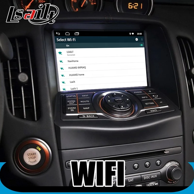  Интерфейс Lsailt apple carplay для Nissan патруль 370Z 2013-2017 поддержка Youtube WiFi Google Map Реверсивные