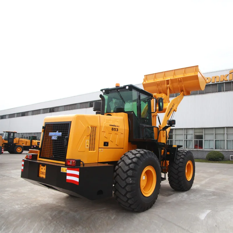 High quality 5t capacity construction equipment lonking wheel loader