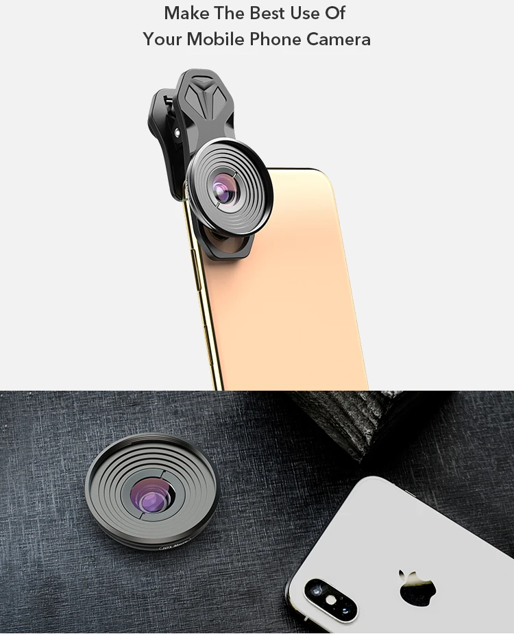  APEXEL мета клип Объективы для фотоаппаратов смартфон интимные аксессуары HD 10X мобильный телефон макро