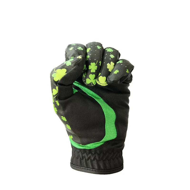 Custom Logo Durable Pu Leather All Weather Gloves Anti-slip With Special Pattern