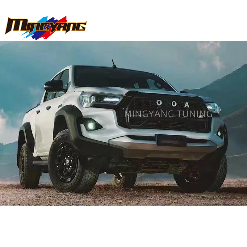 Mingyang высококачественный обвес для подтяжки лица GR Sport conversion автомобильный бампер 2020-2022 для Hilux revo bodykit