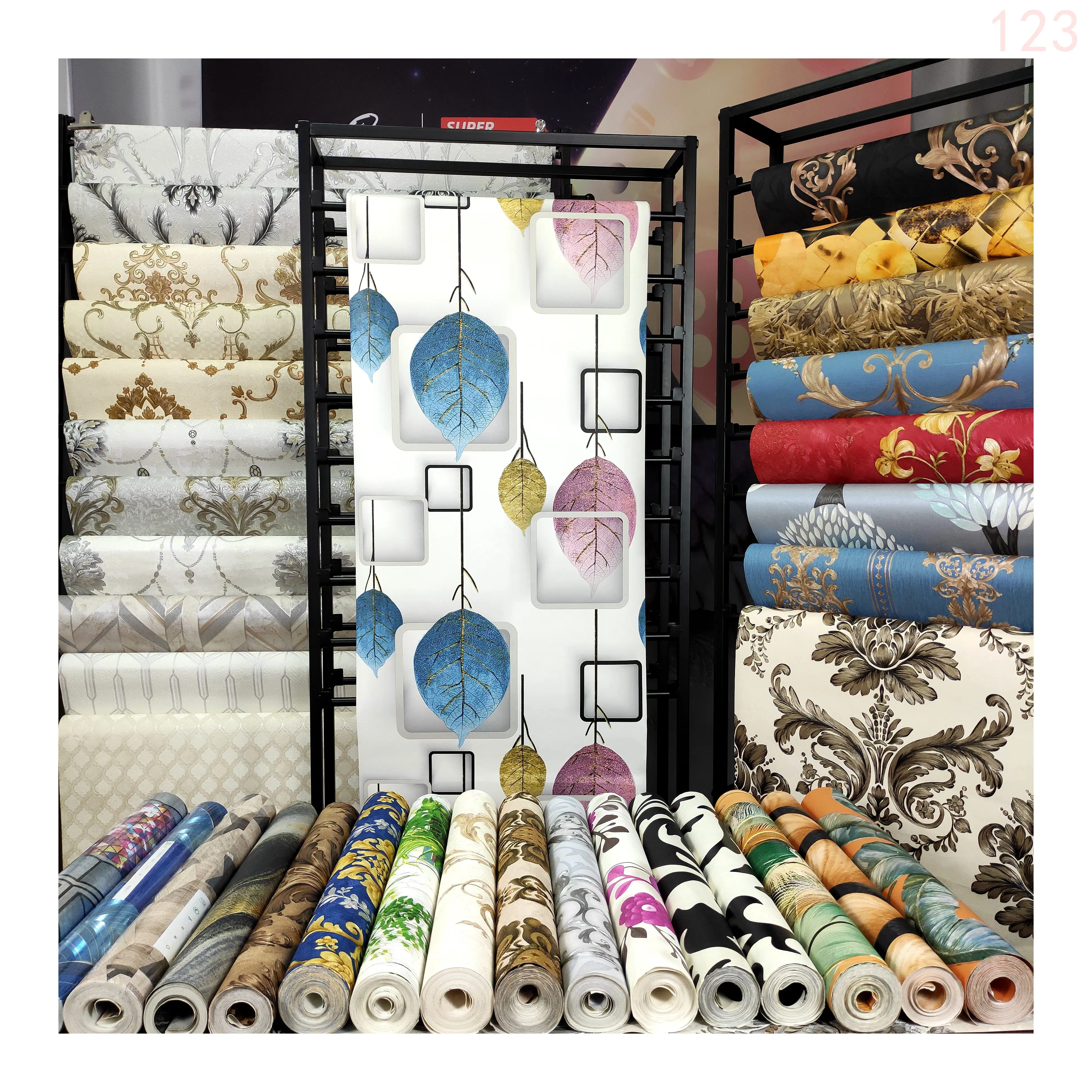 New project catalogue of wallpaper catalogs. 3d pvc wallpapers/wall coating