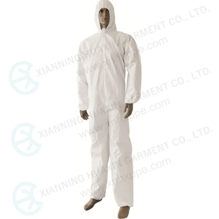 Safety Clothing Food Industry Painting Type 5 6 Disposable Microporous Coverall