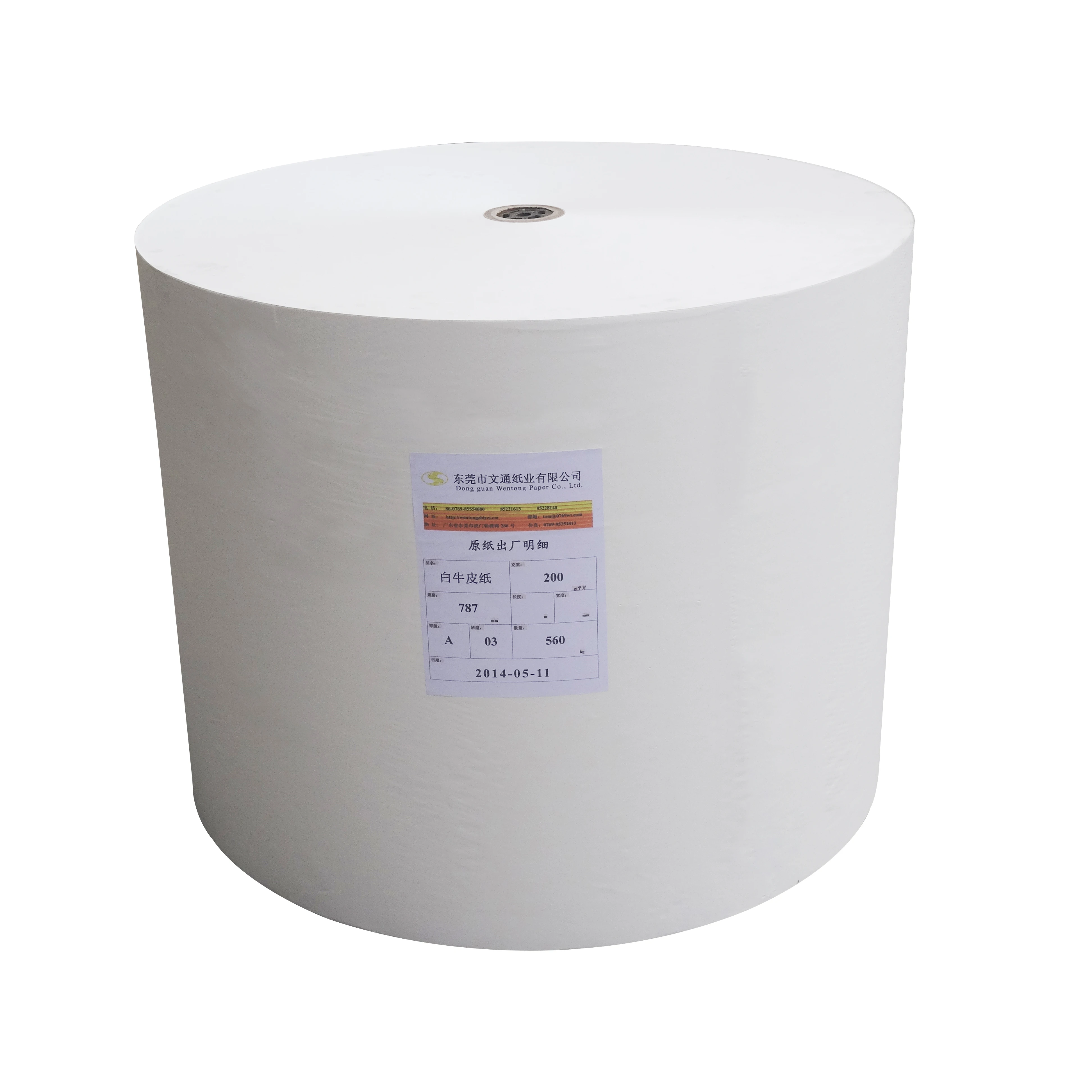 White coated ivory board