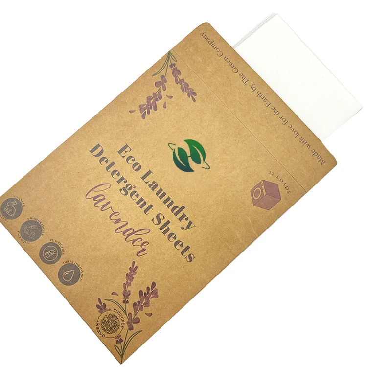 3 in 1 refreshing detergent sheet laundry eco laundry sheets detergent dissolvable laundry soap sheets for wholesales
