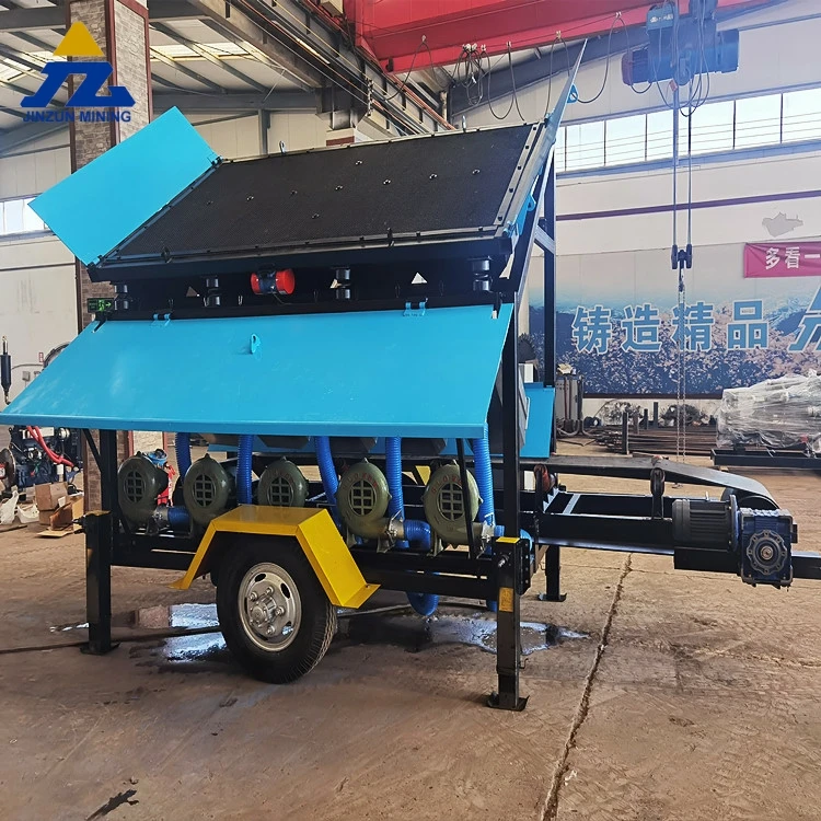Производитель Qingzhou Китай портативный воздуходув для добычи золота гравитационный сепаратор воздуходувка на продажу