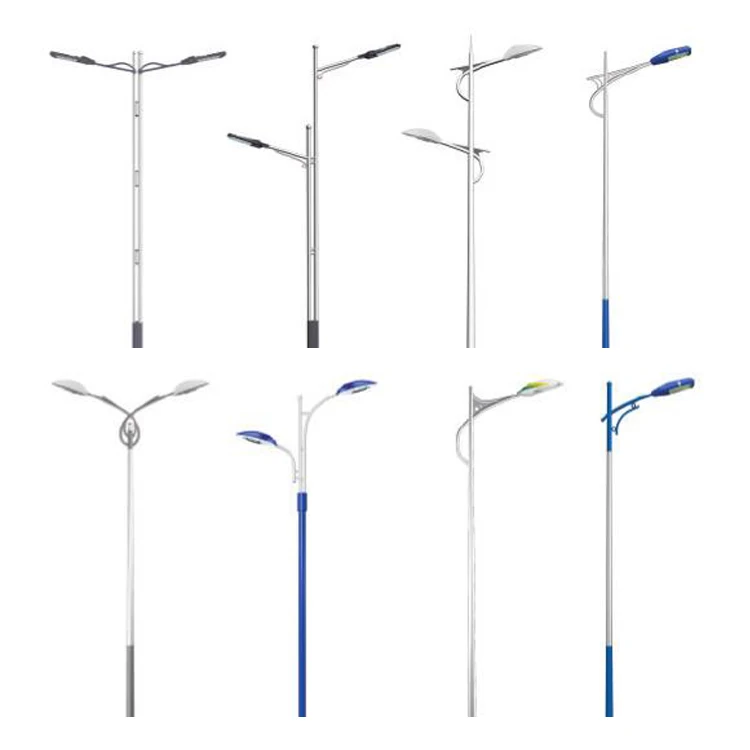 
Road Highway Outdoor Cast Iron Poles Led Street Light Garden lamp post 