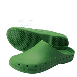 Non-Slip Operating Room Slippers Hospital Nurse Lightweight Doctors Shoes Waterproof TPE Protective Resistant Medical Shoes