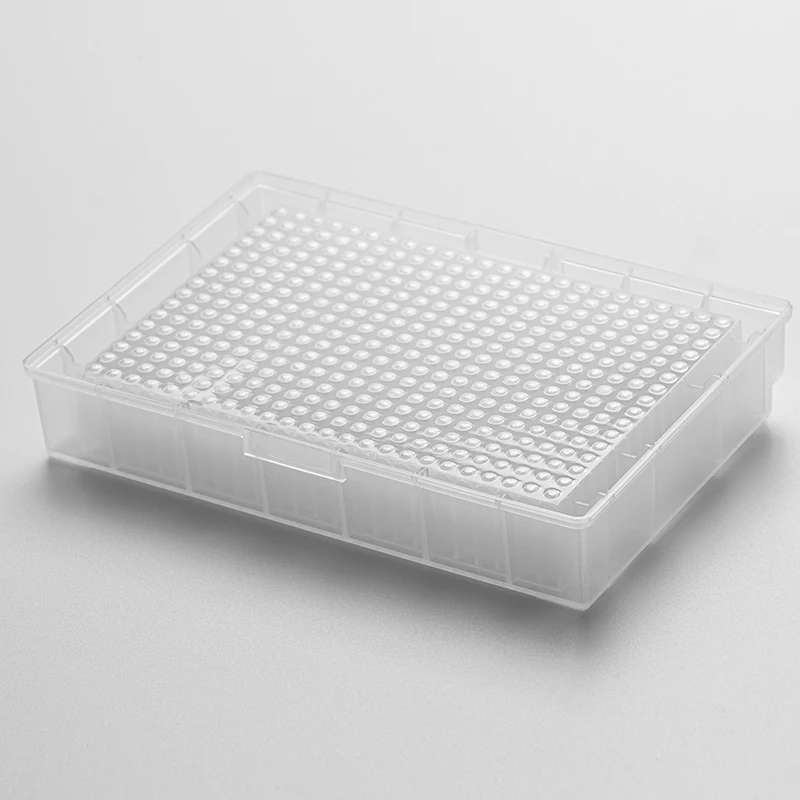 Biocomma lab consumable  384 square well 0.22 ml  PP Collecting plate for Nucleic acid extraction plate, filter plate