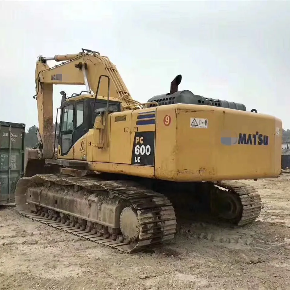 Crawler excavator Used komatsu PC600 / second-hand Japan engine PC600/large digger excavator