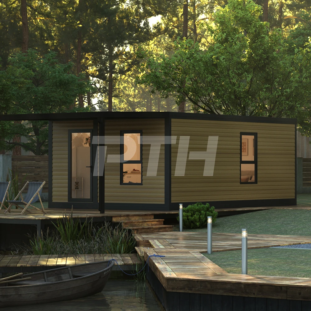 PrefabX Flip Mini  26 sqm expandable Assemble Well in 8 Hours Modular container smart House