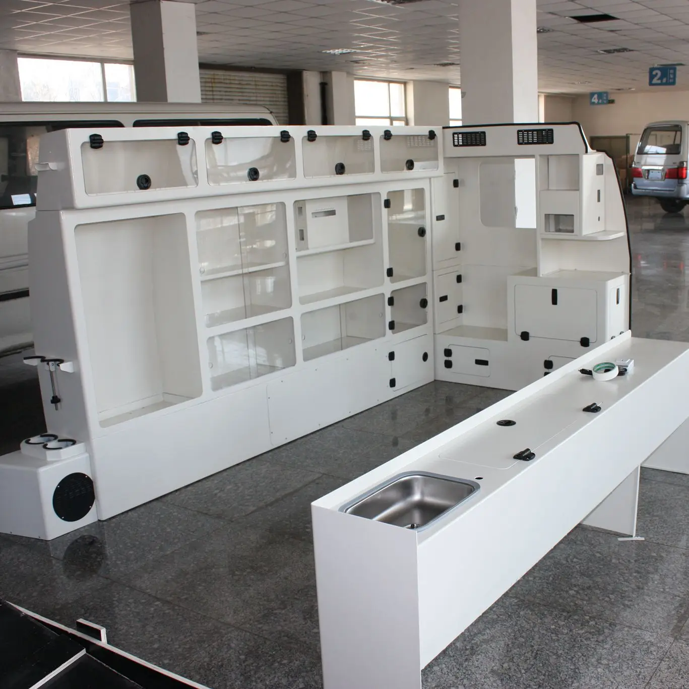 camper van nv350 interior kit ambulance conversion accessories