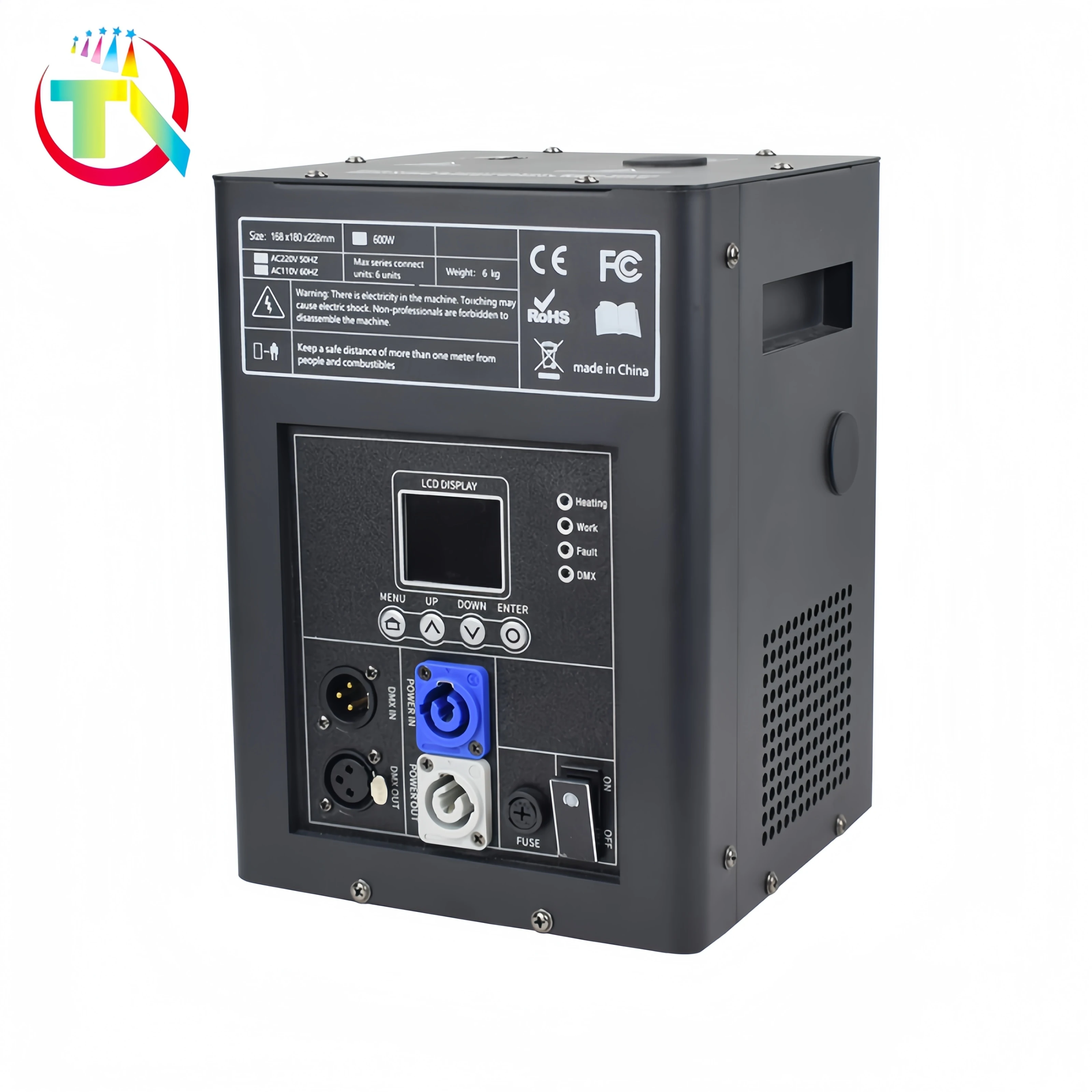 750W Stage Effect Fire Cold Spark Flame Electronic Fireworks Sparks Sparkler Machine for Wedding