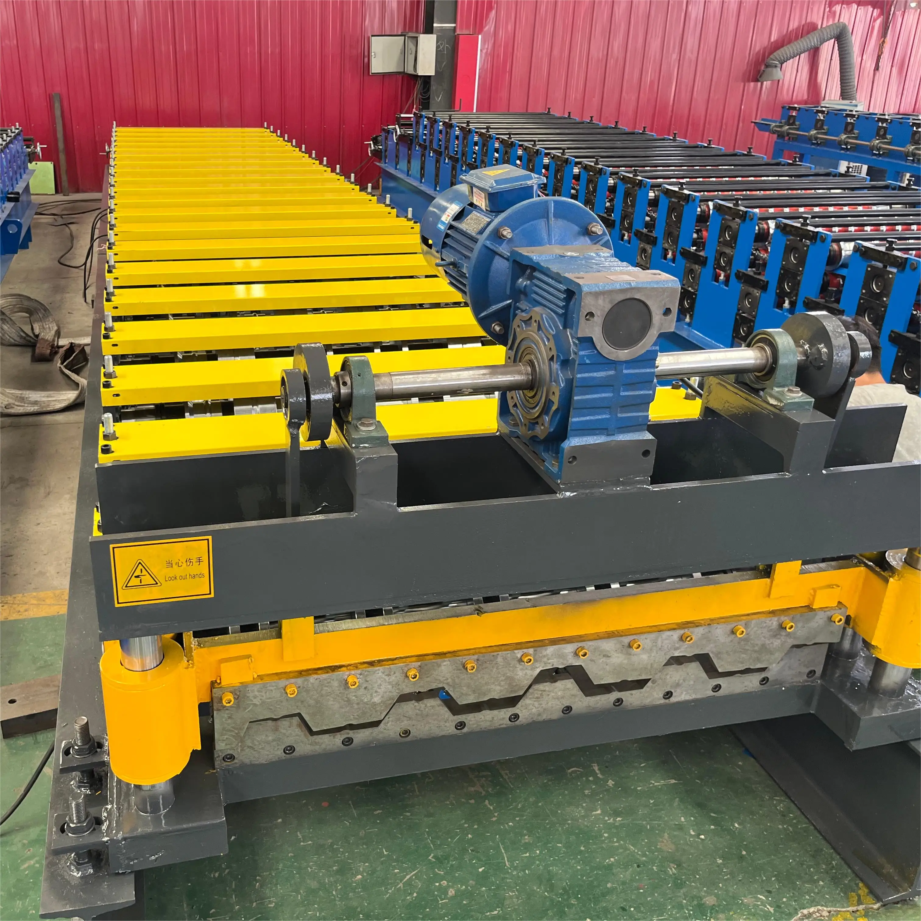 high quality H300/350 wave/trapezoidal/glazed shaped hydraulic tile press machine for roofing