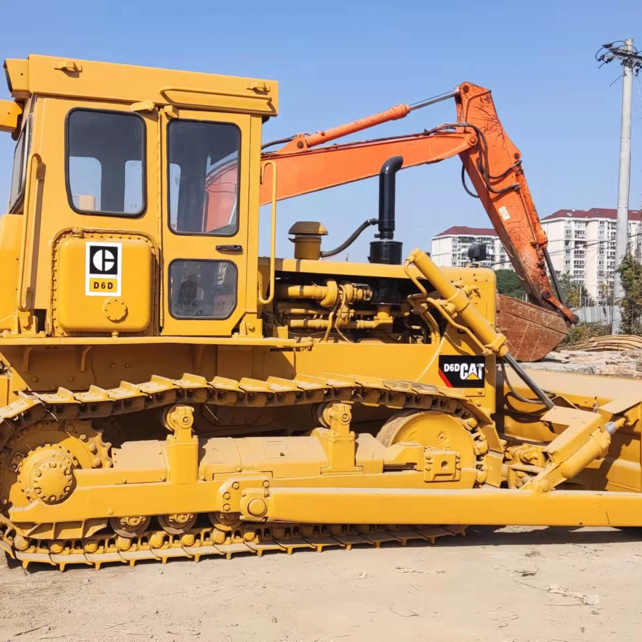 Used cat d6d bulldozer/caterpillar d6d bulldozer/Cat d6 d7 d8 dozer