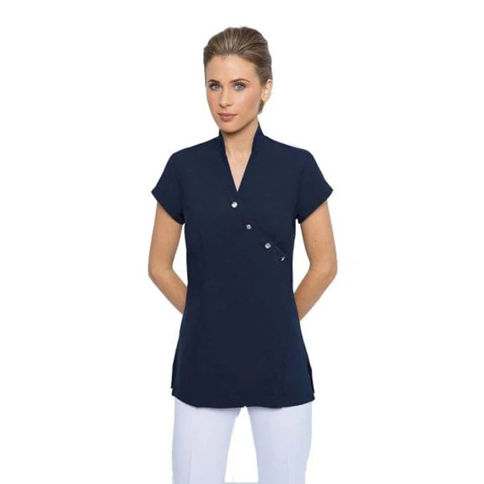 Spanish style Workwear Short sleeve Women Salon Spa Uniform
