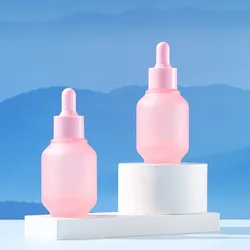 lantern shape glass bottle colored glass bottle 30 ml dropper bottle glass dropper pipette for skin care body oil