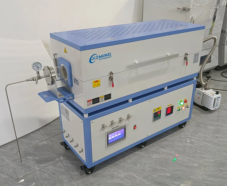 Thin film growing furnace small lab PVD coating furnace machine Mini CVD Tube furnace