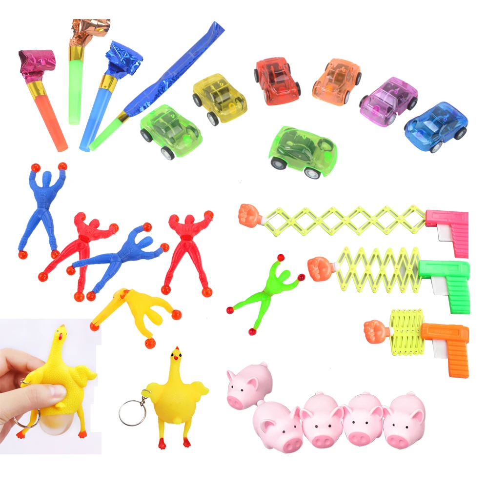 Assorted Party Favor Toys for Kids Carnival Classroom Prizes Pinata Fillers Funny Gift Toys